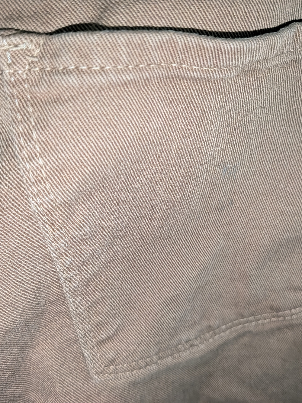 Straight Leg Women's Jeans in Brown - Picture 6 of 11
